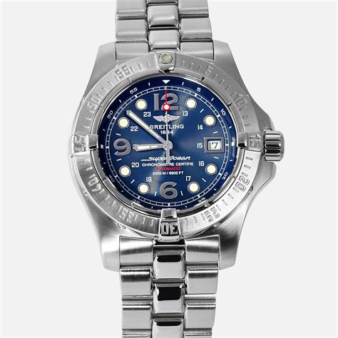 breitling superocean chronometer a17390|Breitling Superocean a17390.